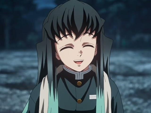 tokito smiling  (tanjiro effect ) || demon slayer || kimetsu no yaiba