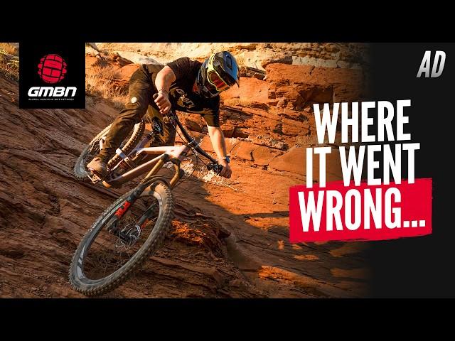 I Fell Off A Cliff In Utah! | Riding The Rampage Desert With Tom Isted