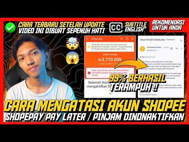  Cara Aktifkan Spaylater Shopee Yang Dinonaktifkan, Dibekukan, Kebijakan internal