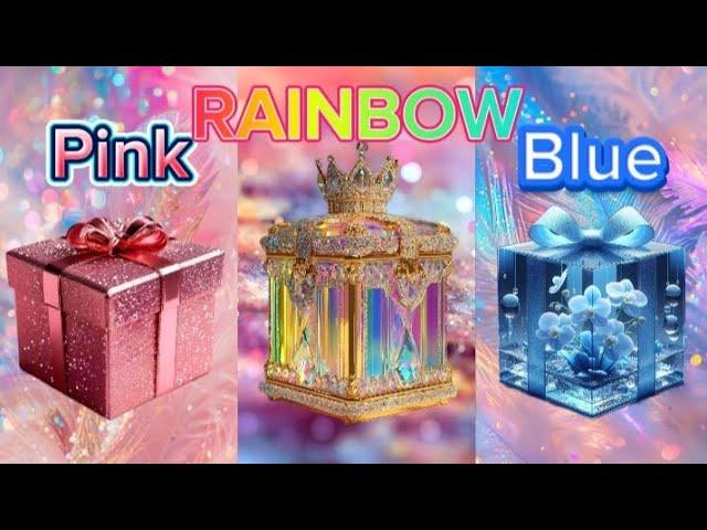 Choose your Gift  #pink #rainbow #blue #chooseyourgift