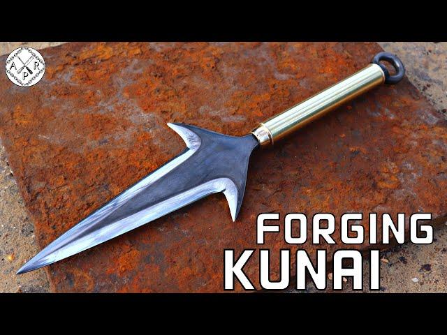 Forging a KUNAI out of Rusted Tank ARMOR