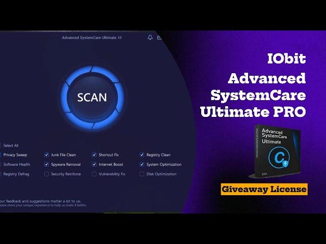  IObit Advanced SystemCare Ultimate 17 Pro: Optimize Your PC Performance! #iobit #pcmaintenance