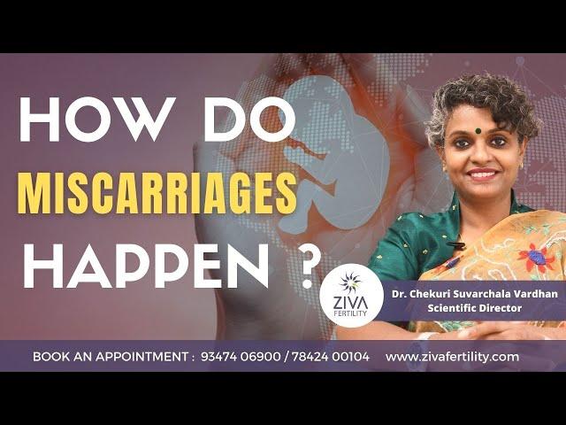 How do Miscarriages happen  || ZIVA fertility English || Dr.Suvarchala Vardhan