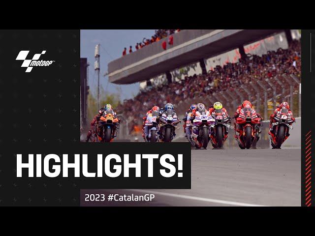 MotoGP™ Race Highlights  | 2023 #CatalanGP 