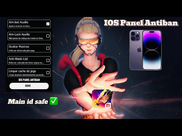 Free Fire iPhone/IOS Antiban Panel  All Server Working  Anti blacklist No ban HEADTRICK FF ios