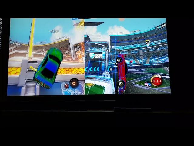 Ik speel rocket league met xl Arie pro