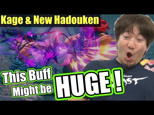 [SFV Update] Daigo Checking Out Kage's Buffed Hadouken and Seeing Hope! "This Might Work!" [Daigo]