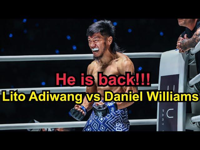 Lito is back! Daniel Williams vs Lito Adiwang | ONE Fight Night 19 Full fight