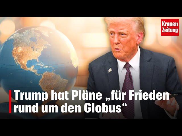 Trump stößt während Rede imperiale Drohungen aus | krone.tv NEWS