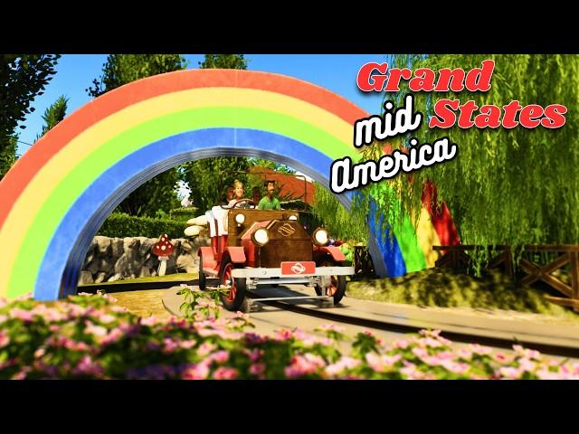 Building a Classic Car Ride in Planet Coaster 2 | Mid-America