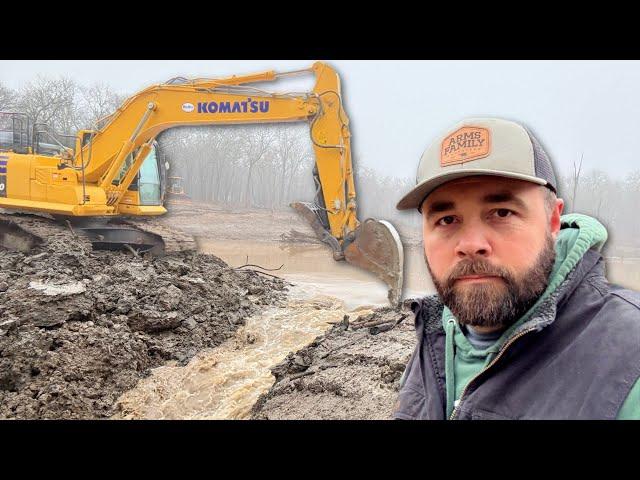 We Had to Cut the Pond Dam Again!