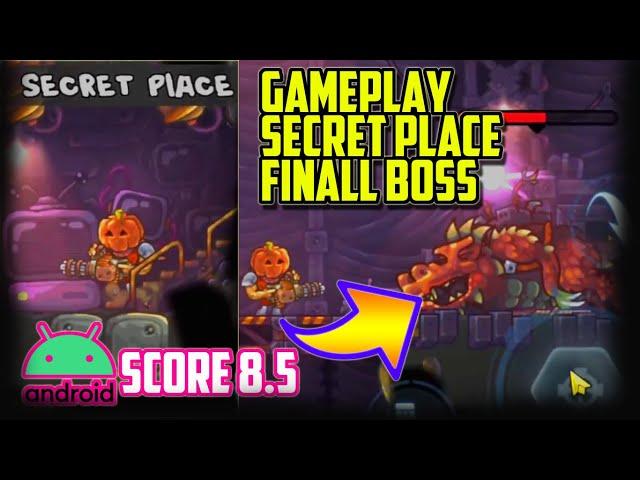 Secret Place and Final Boss Chapter 1 - Zombotron Re-Boot (Android IOS)