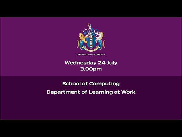 Graduation 2024 - School of Computing and Department of Learning at Work