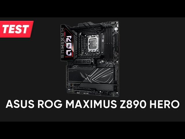 Mainboard ASUS ROG Maximus Z890 Hero (90MB1ID0-M0EAY0) | TEST | Deutsch