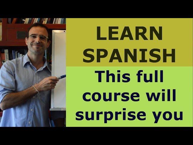 LEARN SPANISH Free Spanish course