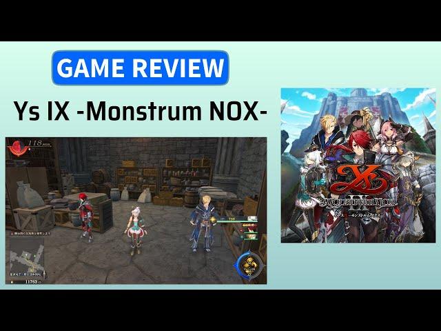 Switch Review - Ys IX -Monstrum NOX-