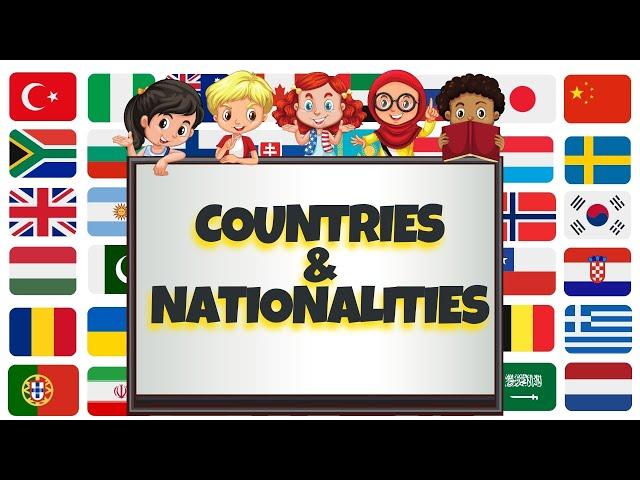 Countries and Nationalities  | Learn English