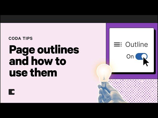 Page outlines and how to use them | Coda Tips