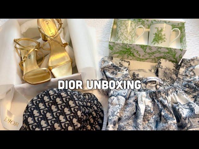 Dior Haul: Dioriviera Dress, New Dior Shoes, Dior Bucket Hat, VIC Gift Lily Of The Valley Mug