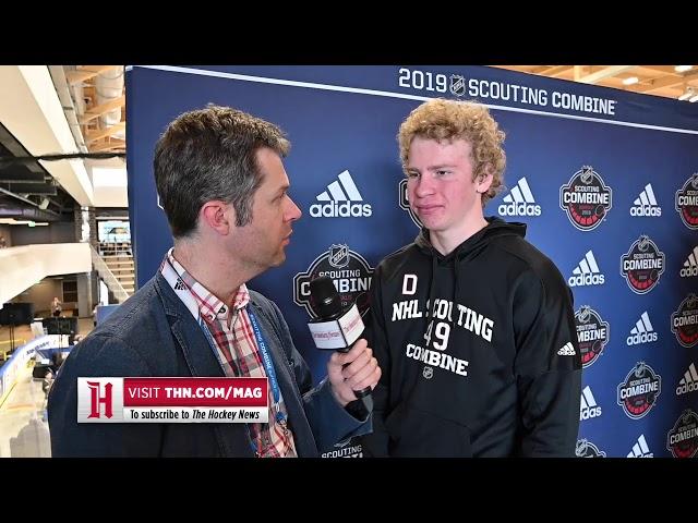 The Hockey News at the Draft Combine: Jackson LaCombe