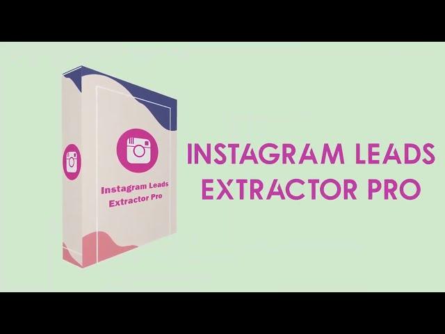 Instagram Leads Extractor Pro Instagram Phone Number Extractor (with multi-keywords)