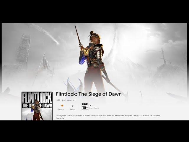 Fix Flintlock The Siege of Dawn Not Installing On Xbox App/Microsoft Store Windows 11/10 PC