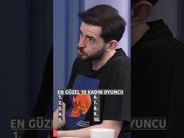 Türkiye’nin En Güzel 10 Kadın Oyuncusu. Listenin kaynağı ise Burak Bilaş. #podcast #liste #keşfet