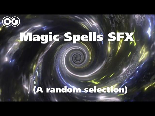 Magic Spells Sound Effects - A random pick of the new pack I am working on !!!