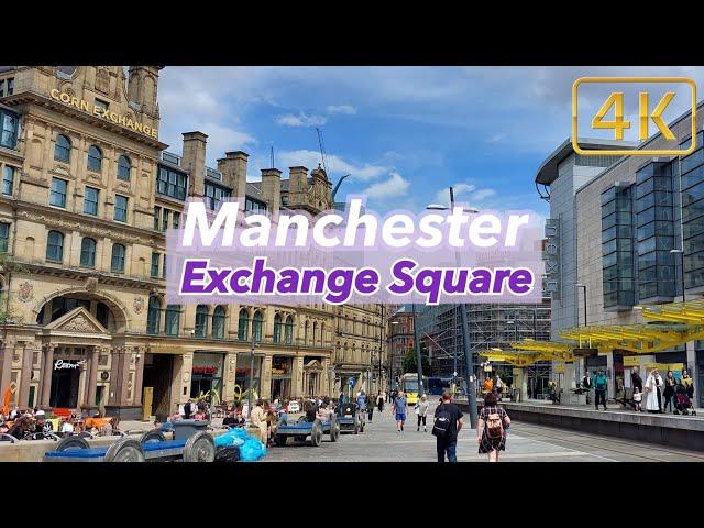 Manchester Metrolink Tour (4K) - Exchange Square