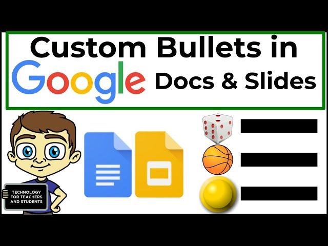 How to Customize Bullet Points in Google Docs and Google Slides