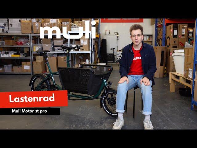 Elektrisches Lastenrad von Muli - Muli Motor st pro - Vorstellung (deutsch)