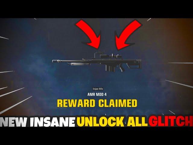 How To Unlock The NEW AMR MOD 4 Sniper in 10 SECONDS GLITCH!