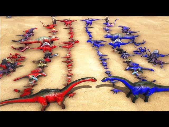 All Creatures VS All Creatures - ARK: Survival Evolved | Cantex