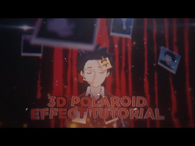 3D FLOATING POLAROIDS TUTORIAL |  After Effect AMV Tutorial 2021 (FREE PROJECT FILE)