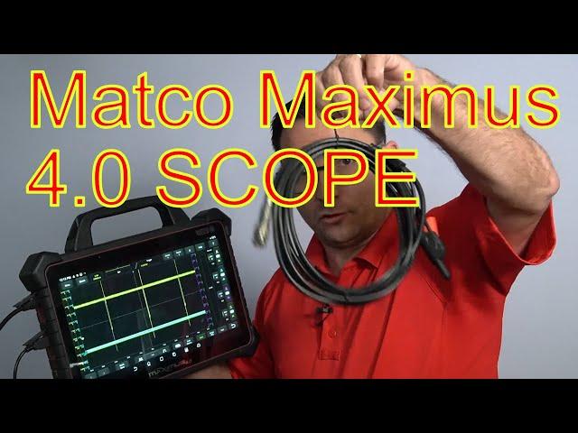 Matco Tools  Maximus 4 0 Scope Basics