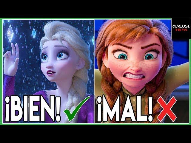 Lo BUENO y lo MALO de FROZEN 2  | CuriosiFilms