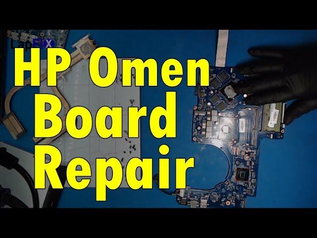 Dead Laptop Motherboard Repair No Power - HP Omen | LapFix