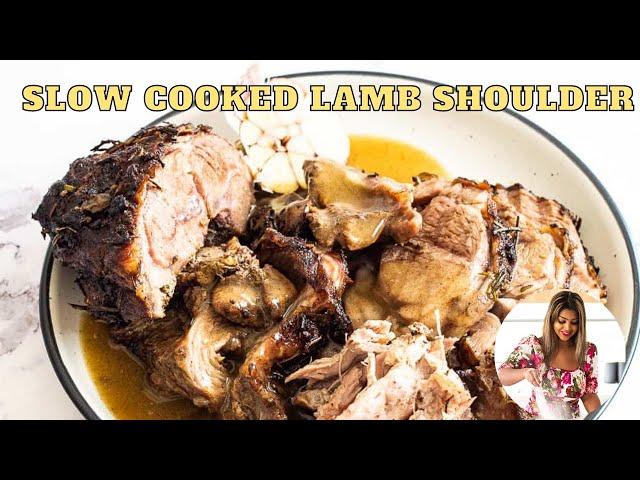 Slow cooked lamb shoulder Recipe