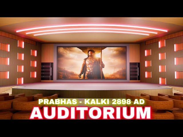 Auditorium Interior Design Render - Prabhas Kalki 2898 AD on Screen  #kalki2898ad #ue5