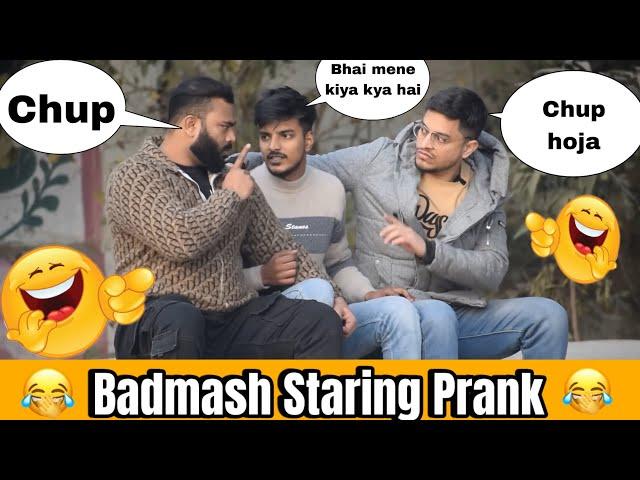 Gangster prank 2024 ( Part2)| Gangster Staring Prank | Pranks in INDIA | ANS Entertainment