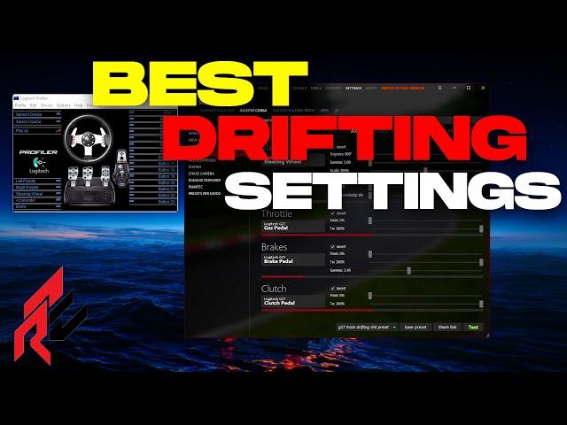 BEST SETTINGS FOR DRIFTING ( Logitech G27 ) • Assetto Corsa