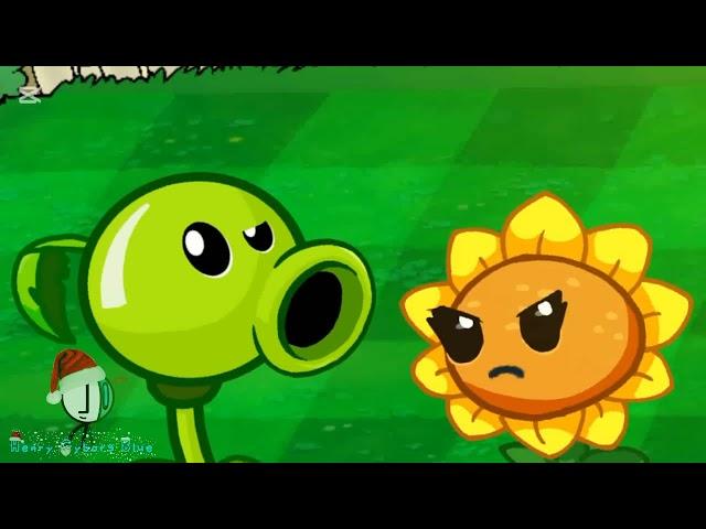 PVZ But Zombie joined the Plants