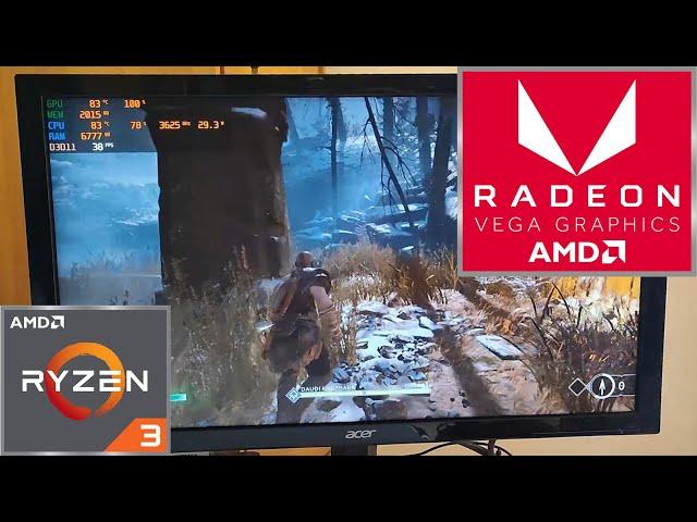 Ryzen 3 3200G Gaming Test without graphics card