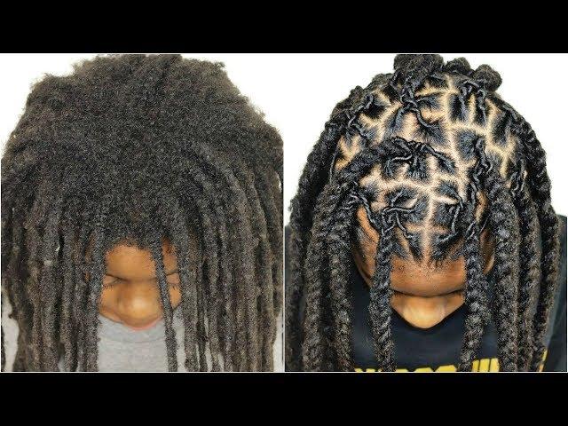 1 YEAR OF NEW GROWTH HAIR RETWIST | With No Clips *Must See* Transformation