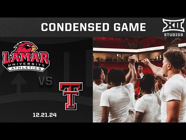 Lamar vs. Texas Tech Condensed Game | 2024-25 Big 12 Men's Basketball