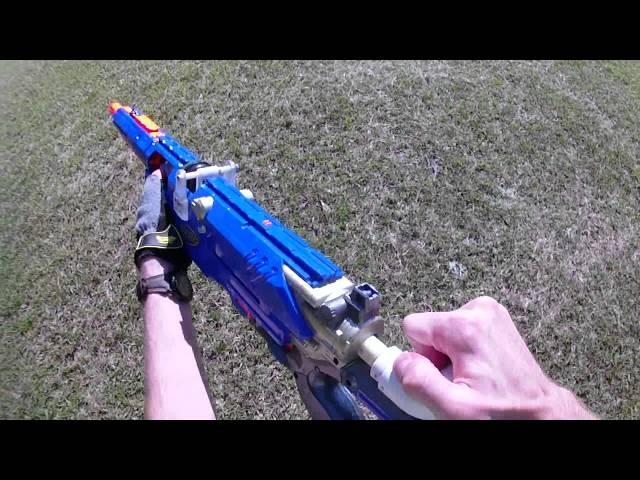 OVER 450 FPS Nerf Mod!!! : LS4B custom "Sniper Rifle"