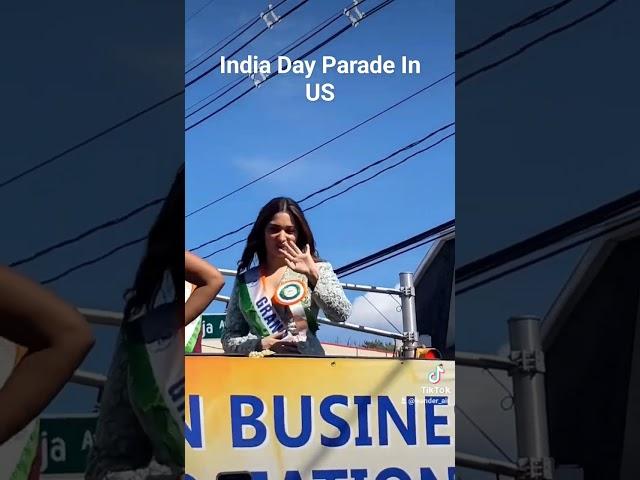 Tamanna Bhatia in India Day Parade in Edison USA