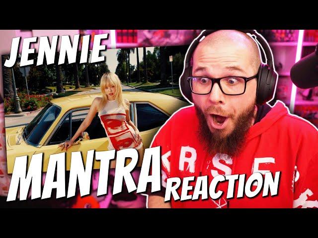 FIRST TIME Reacting to JENNIE 'Mantra' M/V