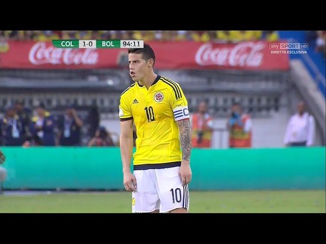 James Rodriguez vs Bolivia Home HD (23/03/2017) by JamesR10™