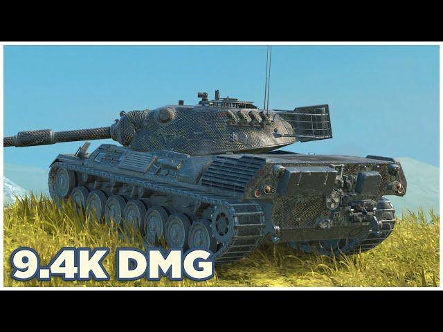 Leopard 1 • 9.4K DMG • 6 KILLS • WoT Blitz